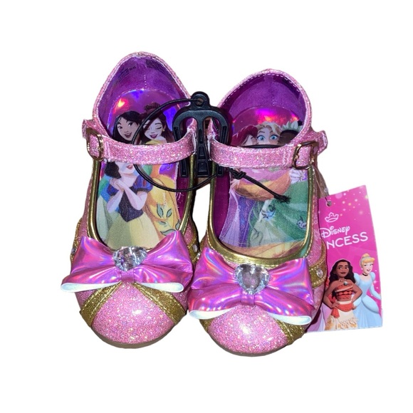 Disney Princess Low Heel Characters Dress Up Shoe - Picture 8 of 9